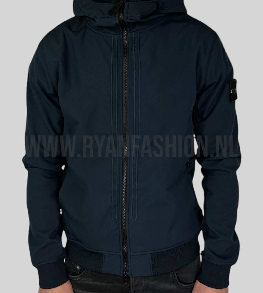 Stone Island Softshell Jacket Donkerblauw