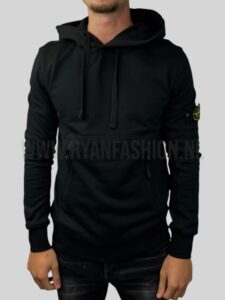 Stone Island Hoodie Zwart