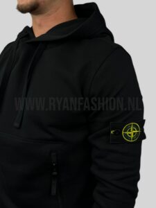Stone Island Hoodie Zwart