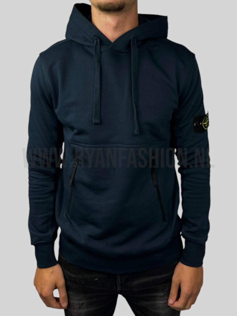 Stone Island Hoodie Donkerblauw