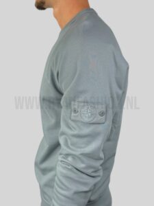 Stone Island Sweater Ghost Logo Smoke Grey