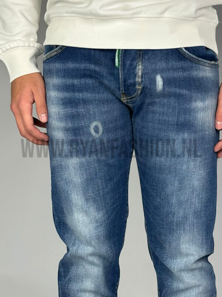 Dsquared2 Medium Wash Skater Jeans - Afbeelding 2