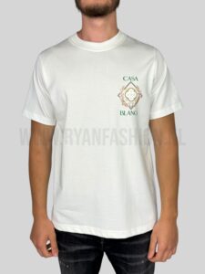 Casablanca Championship Diamond T-Shirt White