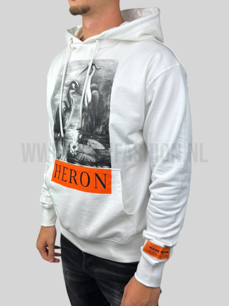 Heron Preston NF Heron Hoodie White - Afbeelding 2