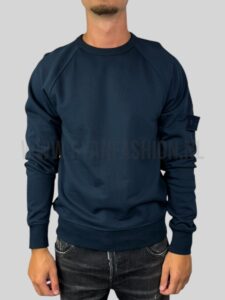Stone Island Sweater Ghost Logo Donkerblauw