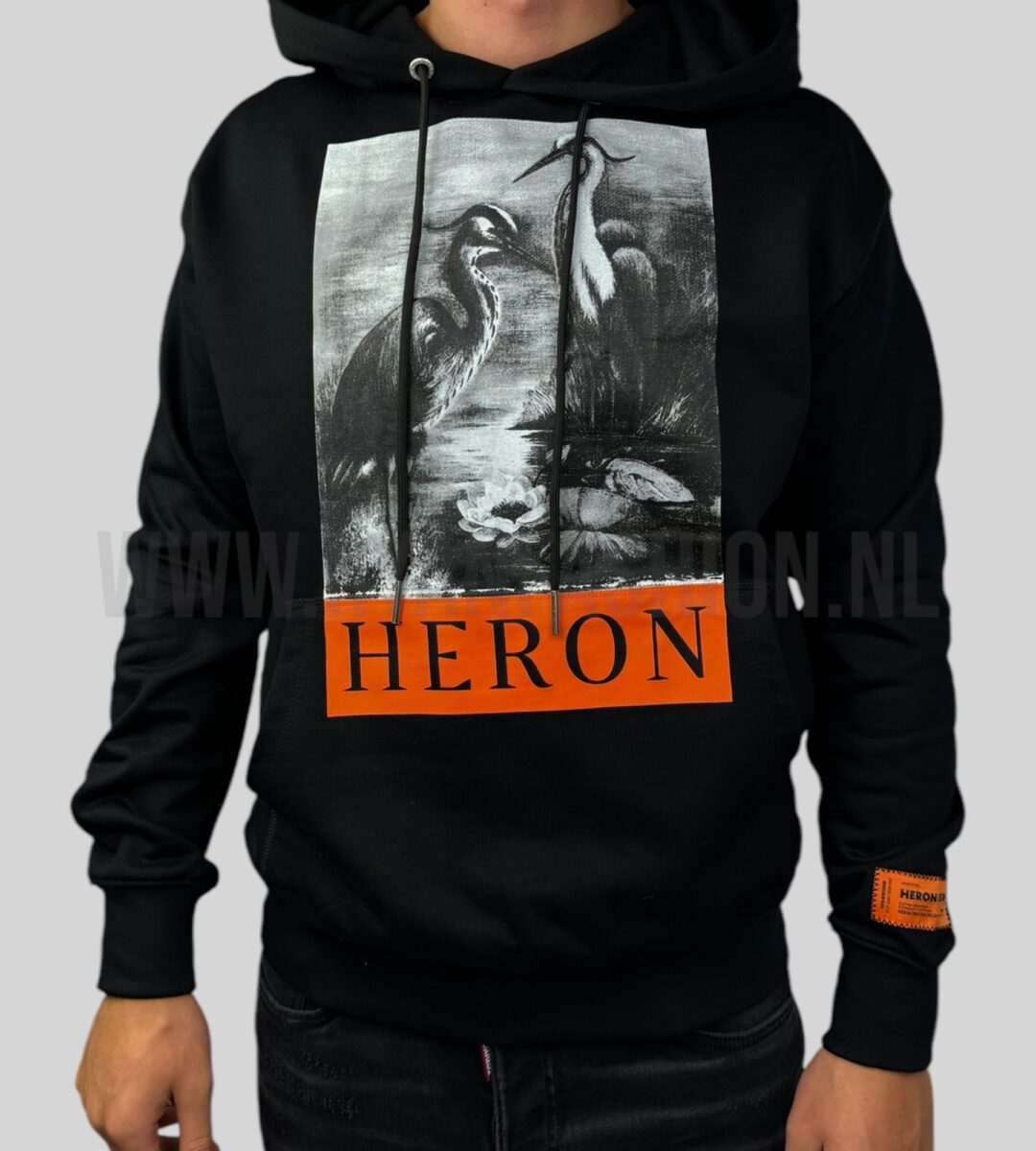 Heron Preston NF Heron Hoodie Black