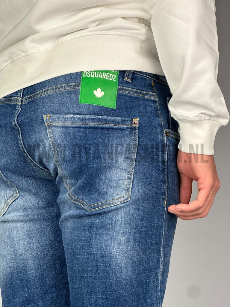 Dsquared2 Medium Wash Skater Jeans - Afbeelding 6