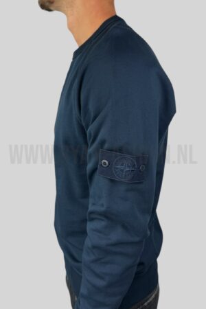Stone Island Sweater Ghost Logo Donkerblauw