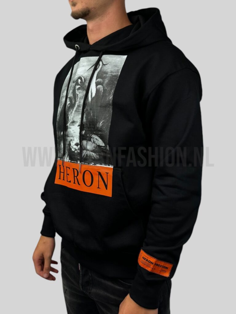 Heron Preston NF Heron Hoodie Black - Afbeelding 2