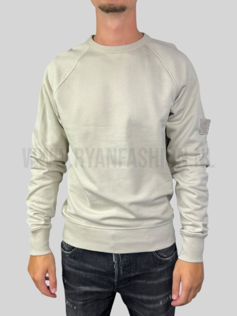 Stone Island Sweater Ghost Logo Beige