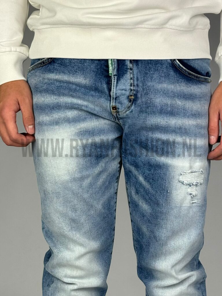 Dsquared2 Light Wash Skater Jeans - Afbeelding 2