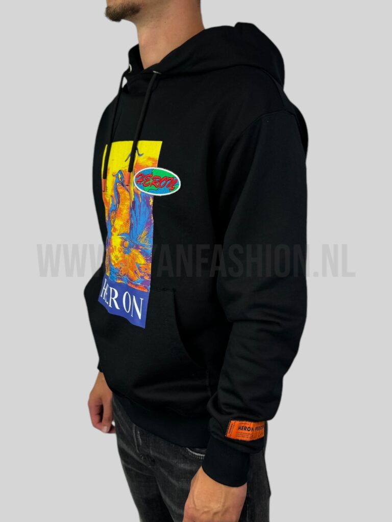 Heron Preston Hoodie HERON KK22 Black - Afbeelding 2