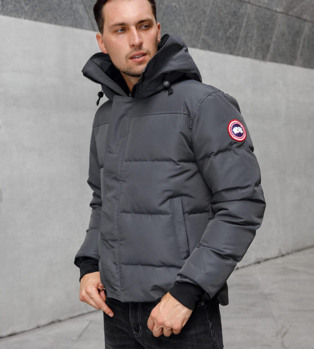 Canada Goose MacMillan Parka Jacket Donkergrijs