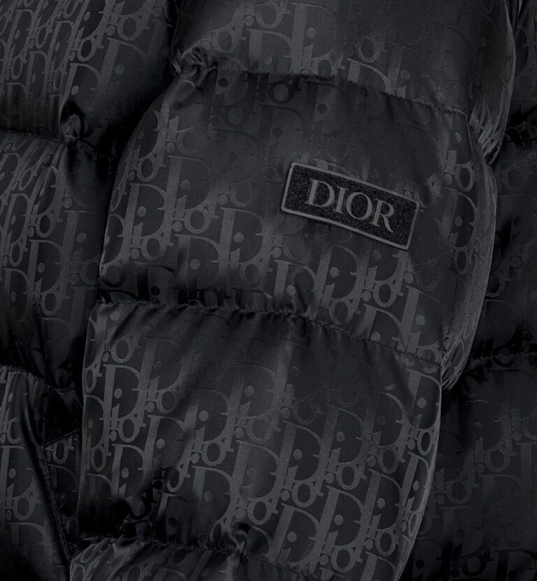 Dior Oblique Donsjas Zwart - Afbeelding 3
