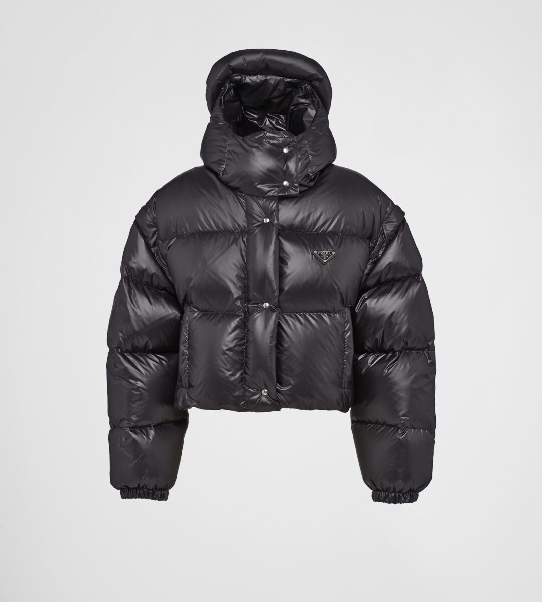 Prada Re-Nylon Cropped Down Jacket