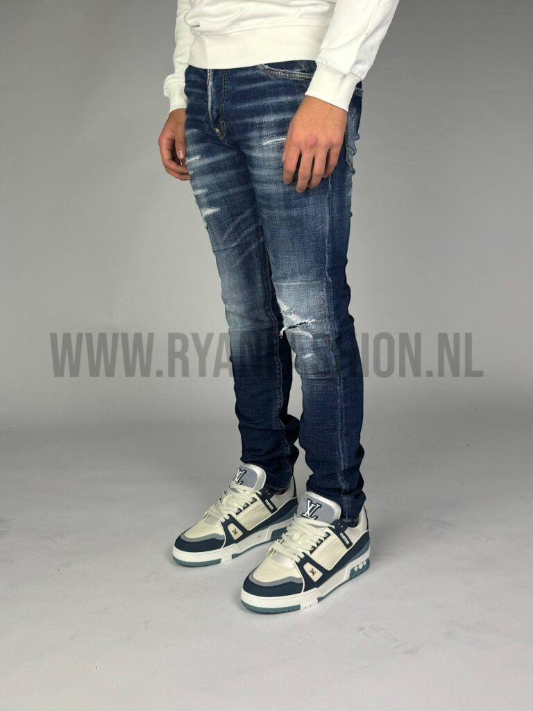 Dsquared2 Slim Fit Jeans Blue S07 - Afbeelding 4