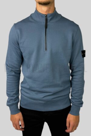 Stone Island Half Zipped Sweater Indigo