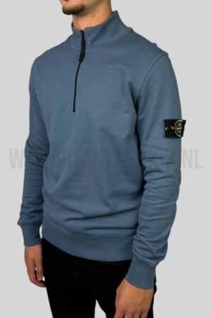 Stone Island Half Zipped Sweater Indigo