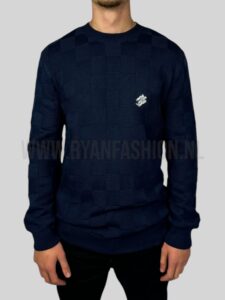 Louis Vuitton Damier Pullover With Pearl Signature