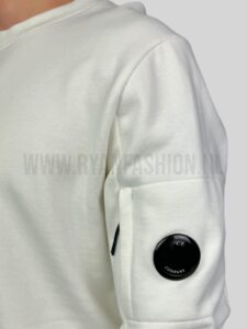 C.P. Company Classic Lens Sweater White