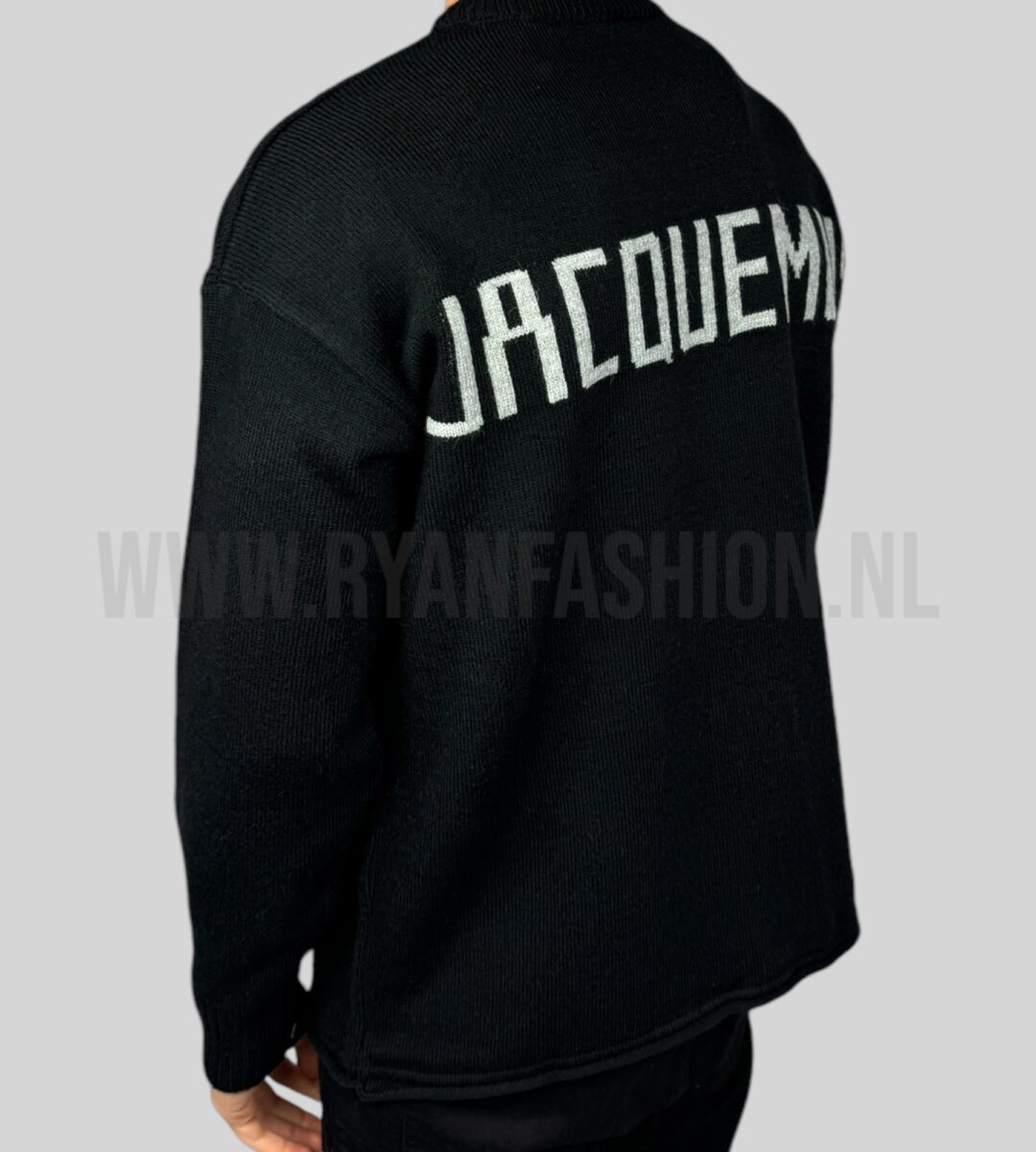 Jacquemus Le Pull Wool Blend Sweatshirt Black