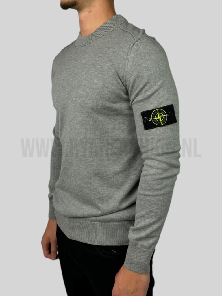 Stone Island Wool Sweater Grey