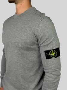 Stone Island Wool Sweater Grey