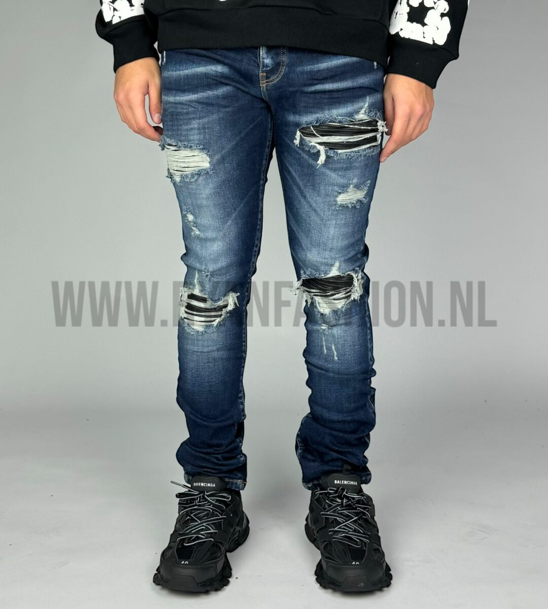 Amiri Slim Fit Jeans Darkblue 004