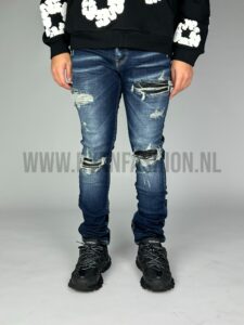 Amiri Slim Fit Jeans Darkblue 004