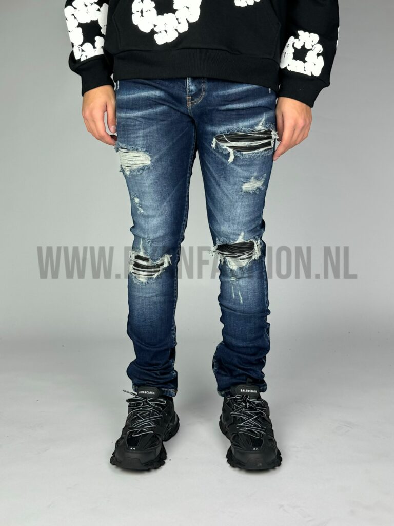 Amiri Slim Fit Jeans Darkblue 004