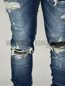 Amiri Slim Fit Jeans Darkblue 004