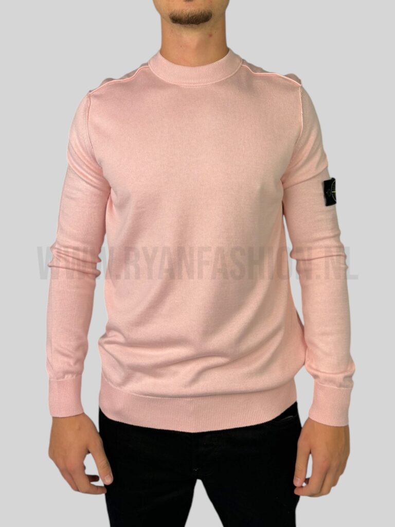 Stone Island Wool Sweater Roze - Afbeelding 2
