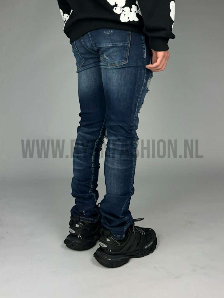 Amiri Slim Fit Jeans Darkblue 004 - Afbeelding 6