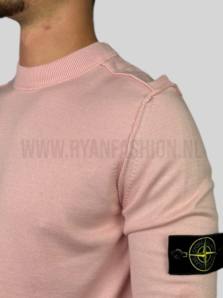 Stone Island Wool Sweater Roze - Afbeelding 3