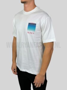Casablanca Gradient Casa Logo T-Shirt White
