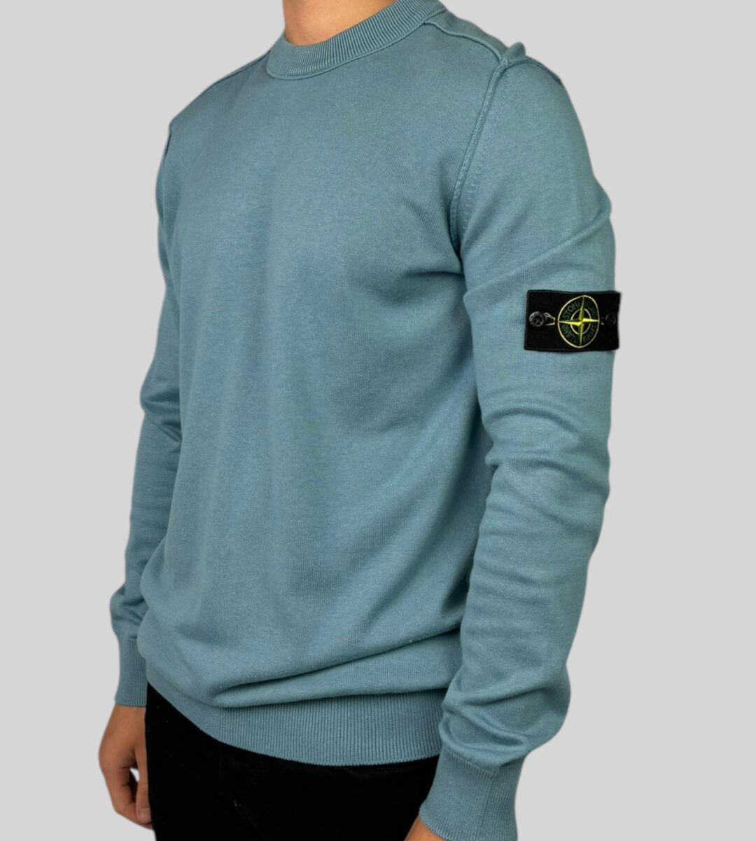 Stone Island Wool Sweater Blue