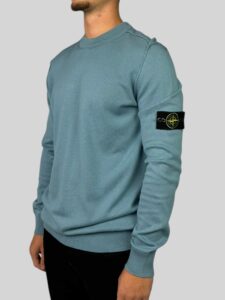 Stone Island Wool Sweater Blue