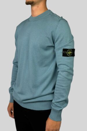 Stone Island Wool Sweater Blue