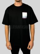 Casablanca Gradient Casa Logo T-Shirt Black