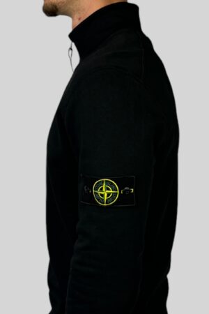 Stone Island Half Zipped Sweater Zwart