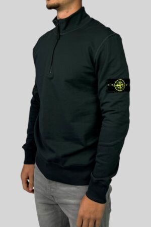 Stone Island Half Zipped Sweater Antraciet