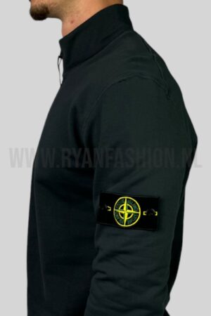 Stone Island Half Zipped Sweater Antraciet