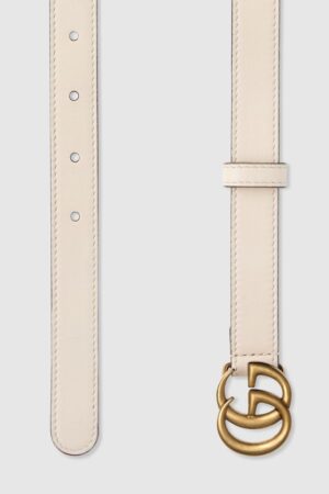 Gucci GG Marmont Thin Belt Roze