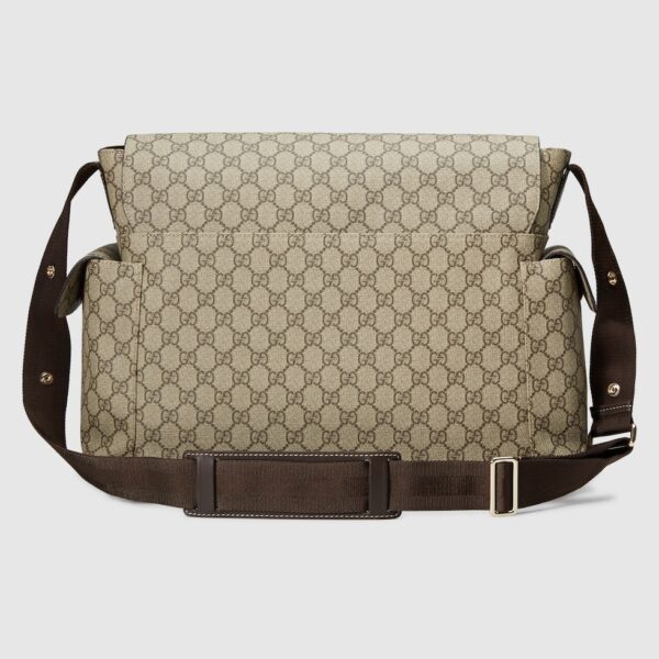 Gucci GG Supreme Medium Baby Changing Bag Beige - Afbeelding 3