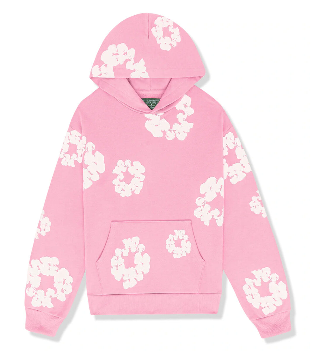 Denim Tears The Cotton Wreath Hoodie Roze