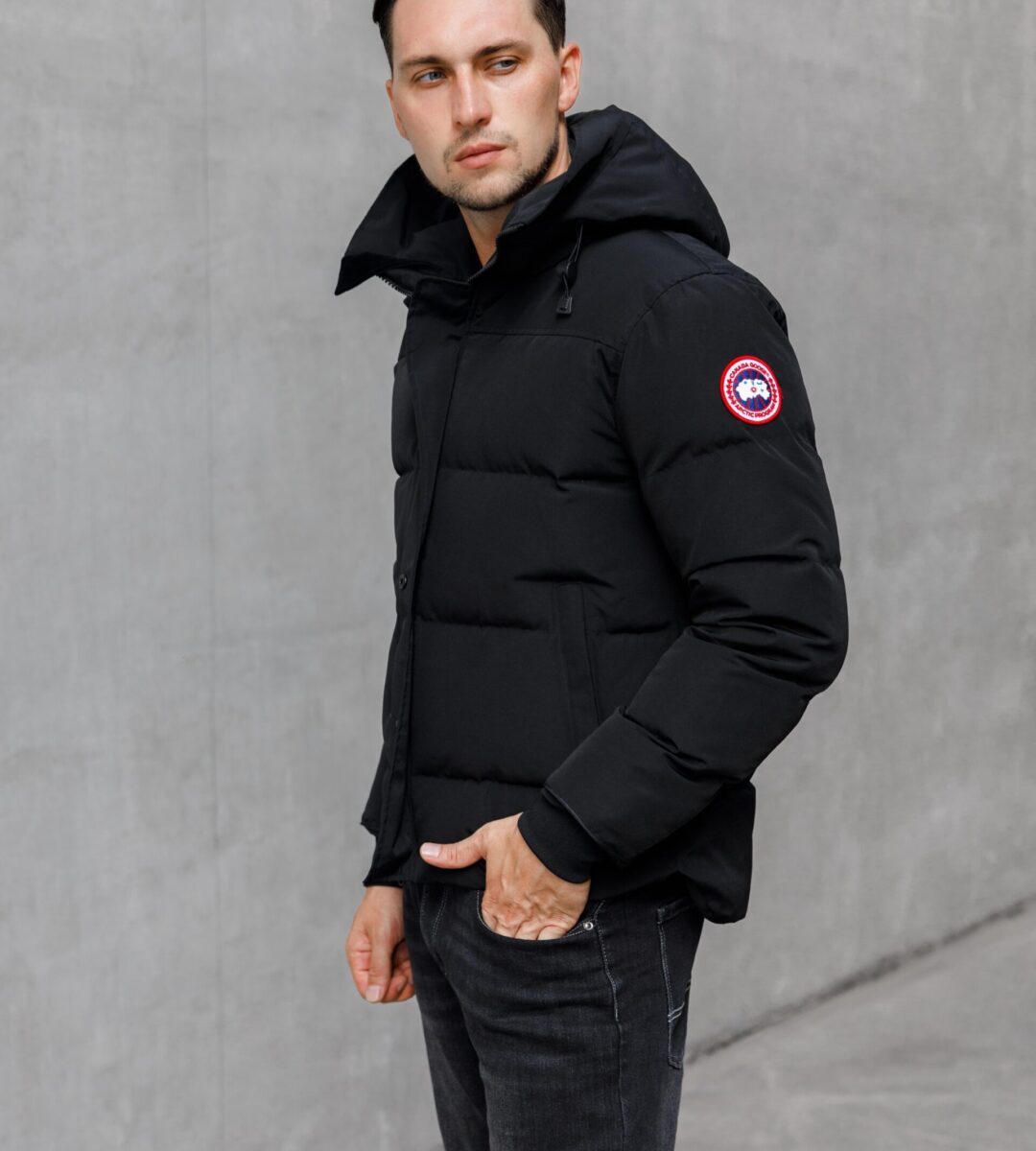 Canada Goose MacMillan Parka Jacket Black