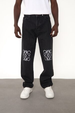 LOEWE Baggy Jeans Black