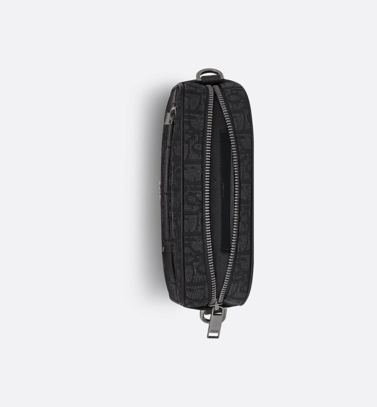 Dior Safari Bag Oblique Bag Zwart - Afbeelding 4