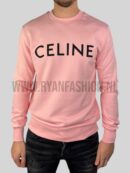 Celine Logo Sweater Roze