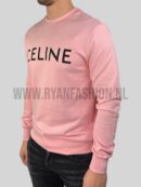 Celine Logo Sweater Roze